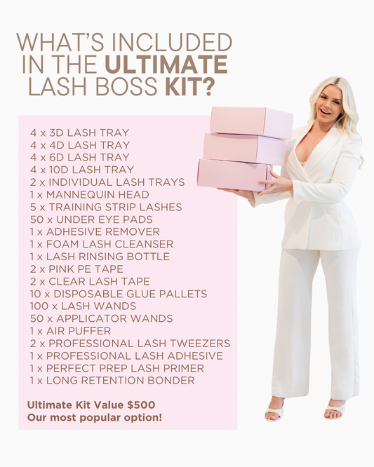 Online Classic, Hybrid & Pre Made Volume Lash Course