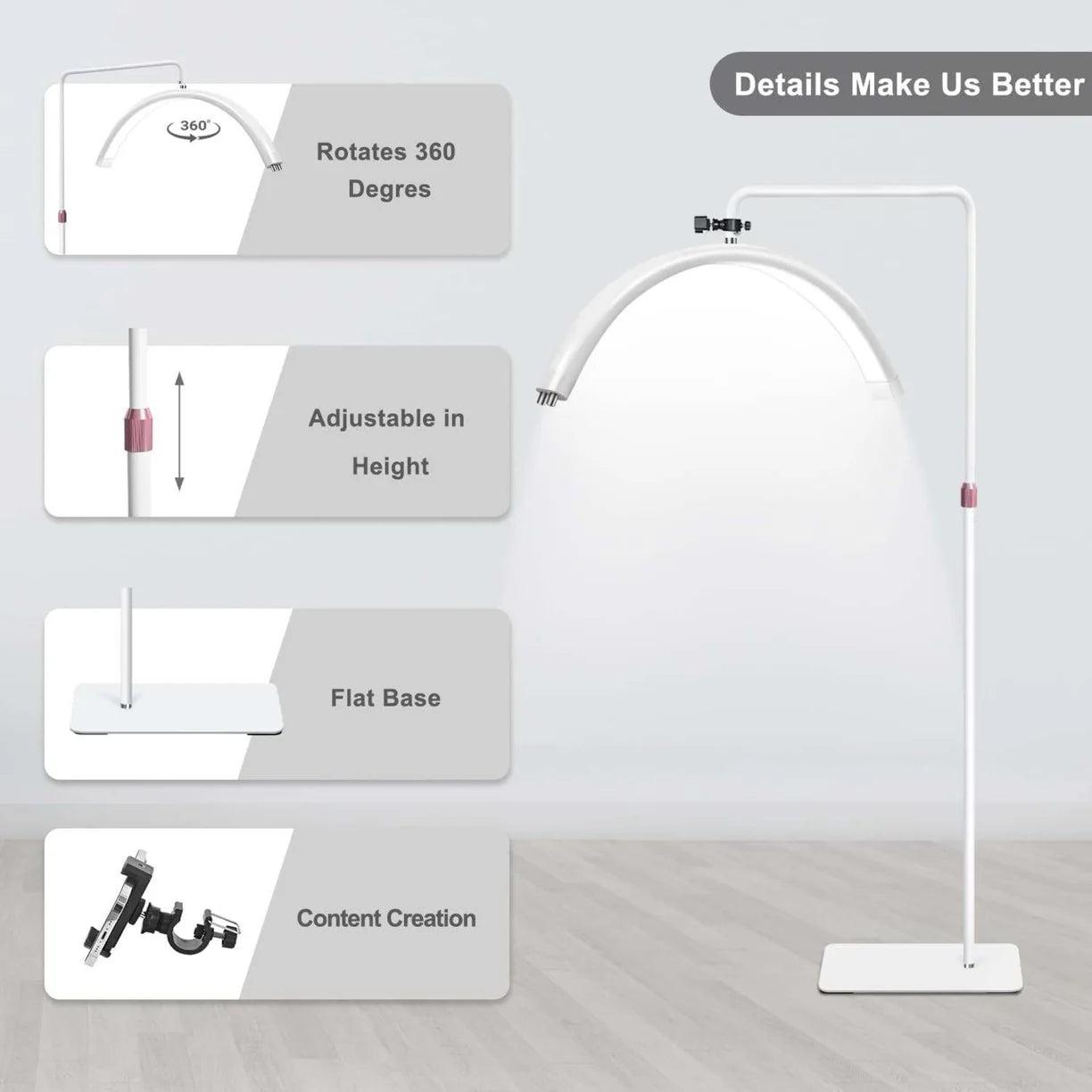 Pro 27’’ LED Arch Lamp White
