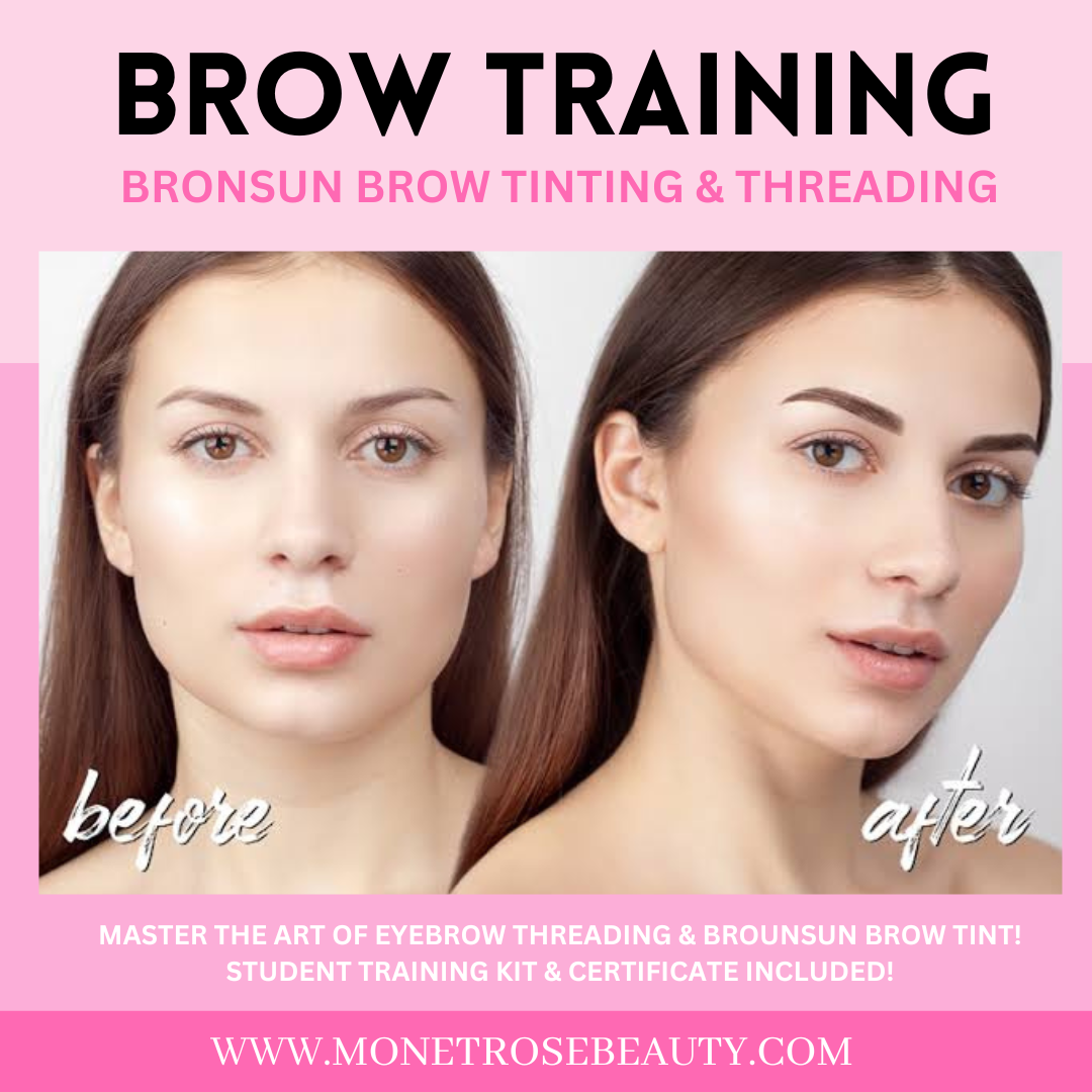 Bronsun Brow Tint & Eyebrow Treading Training