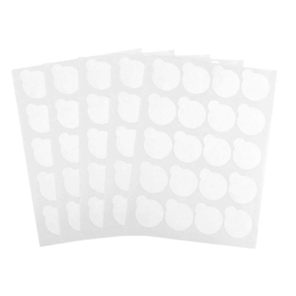 Small Lash Adhesive Sticker Dots 100pk